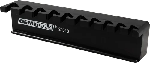 OEMTOOLS 22513 Soporte magnético para llaves y organizador de herramientas, imán sostiene hasta 10 llaves en la mayoría de superficies metálicas,