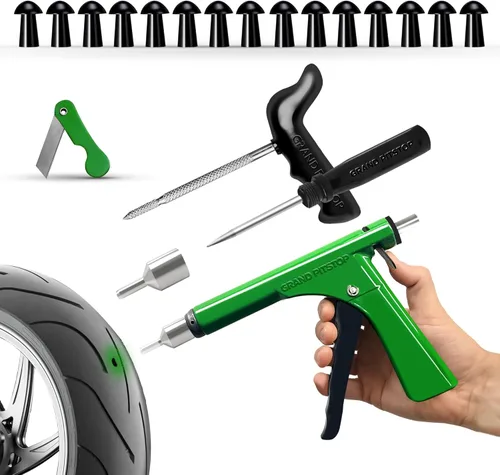 Miniatura 5 de GRAND PITSTOP - Tapones de recambio en forma de hongo para kit de reparación de perforaciones de neumáticos sin cámara - para autos, motocicletas
