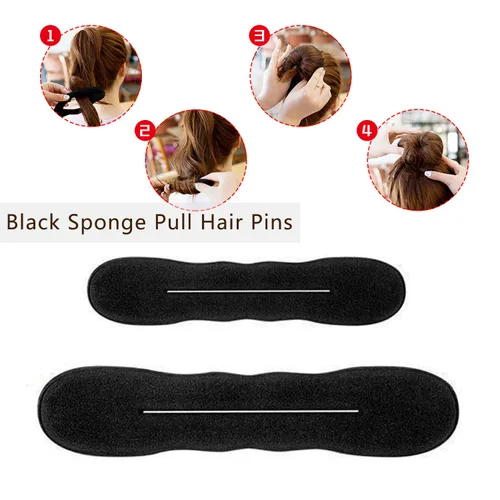 Miniatura 5 de Juego de 27 piezas de peinado, herramientas de diseño de cabello, accesorios para el cabello, kit de herramientas de modelado de cabello