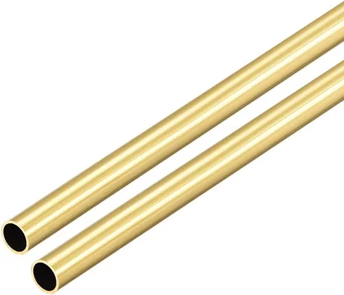Miniatura 8 de uxcell Tubo redondo de latón, 11.811 in de longitud de 0.079 in de diámetro exterior de 0.020 in de grosor de pared, tubo recto sin costuras, 2