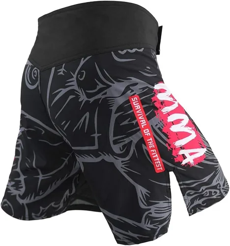 Miniatura 7 de Pantalones cortos transpirables para correr, MMA, boxeo, fitness, deportes