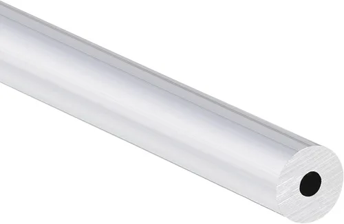 Miniatura 3 de uxcell 6063 Tubo redondo de aluminio 0.236 in OD 0.079 in Diámetro interior 11.811 in Longitud Tubería 3 PC