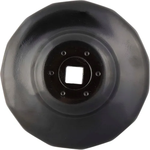 Miniatura 3 de Steelman 90mm x 15 Flauta Llave para tapa del filtro de aceite, accionamiento de 3/8 de pulgada, diseño de bajo perfil para espacios reducidos