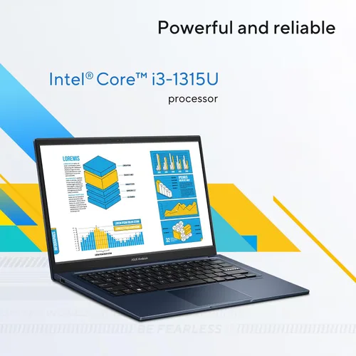 Miniatura 3 de ASUS Vivobook - Laptop FHD de 14 pulgadas, Windows 11 Pro, MS Office de por vida, Intel Core i3-1315U, 16 GB de RAM+SSD PCIe de 1 TB, elegante
