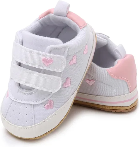 Miniatura 5 de SOFMUO Zapatos deportivos para bebés, niños y niñas, de piel sintética, antideslizantes, suela de goma suave, botines de vestir para niños pequeños