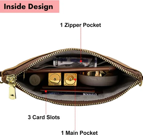Miniatura 4 de Beurlike Monederos de paja para mujer, cartera de muñeca de playa, pequeña bolsa cruzada para niñas