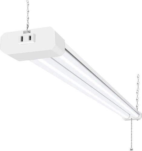 Miniatura 8 de hykolity Luz LED de 5000 K para tienda, 4 pies, luz diurna de 42 W, luces de techo LED para garajes, talleres, sótanos, colgantes o empotrados