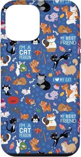 Miniatura 16 de Disney Carcasa para iPhone 17, diseño de gatos I Love My Cat