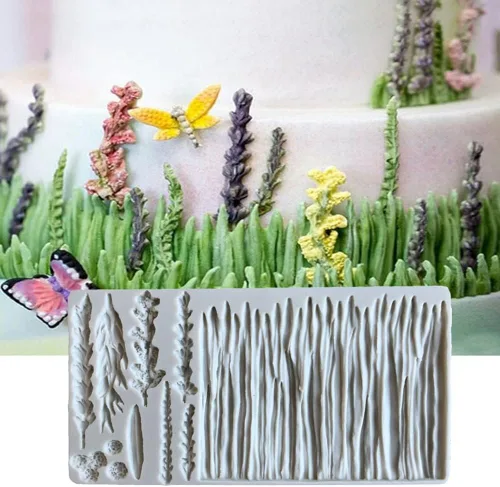 Miniatura 12 de Molde de silicona para hojas, moldes de fondant de flores de rosa, herramientas de decoración de pasteles, Sugarcraft, resina, caramelo, arcilla