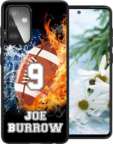 Personalized Football Name and Number Design Your Own Rubber Cover for Galaxy A16/A15/A25/A14/A54/A53 for Samsung A case