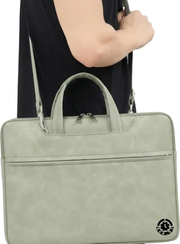 Miniatura 13 de Bolsa de mensajero multifuncional azul para portátil de 13-14 pulgadas solo MacBook Air Pro M1 M2 M3 HP Envy x360 Spectre Lenovo IdeaPad ThinkPad