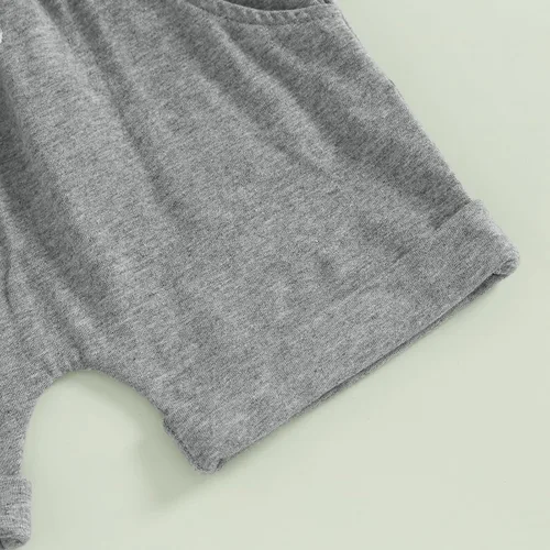 Miniatura 6 de Conjunto de ropa de verano de 2 piezas para bebé niño y niño de granja con pollo, de manga corta