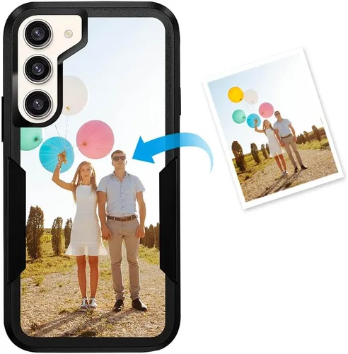 Miniatura 96 de Funda protectora personalizada para Samsung Galaxy S22 Ultra 5G (versión 2022), funda protectora de doble capa resistente con múltiples fotos, a
