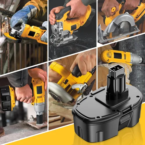 Miniatura 3 de 4 piezas de repuesto Ni-Mh de 6.0 Ah para Dewalt 18 V batería compatible con Dewalt 18 voltios XPR batería DC9096 DC9098 DC9099 DE9039 DC9182 DE9095
