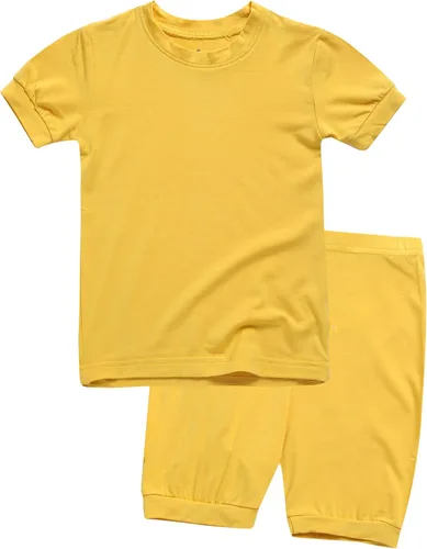 VAENAIT BABY Pijamas de pijama para niños, conjunto de 2 piezas de pijama de viscosa de verano suave y fresco
