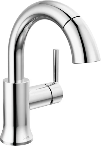 Miniatura 8 de Grifo de Baño Delta Trinsic Tirador Hacia Abajo, Grifo de Baño de Extensión, Grifo de Baño de Orificio Único de Bronce Aceitado, Grifo de Lavabo