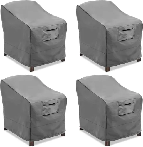 Miniatura 18 de Vailge Fundas para Sillas de Patio, Funda de Asiento Profundo para Tumbona, Fundas para Muebles de Patio al Aire Libre Resistentes e Impermeables