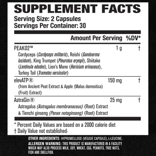 Miniatura 6 de Build-XT Muscle Builder - Suplemento diario de construcción muscular para crecimiento muscular y fuerza, con potentes ingredientes Peak02 y ElevATP