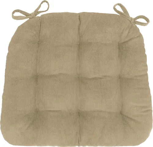 Miniatura 18 de Barnett Home Decor Almohadillas para silla de comedor con lazos - Bethanne Azul Floral Tamaño Mediano 16.5 x 18 - Cojines para silla Windsor