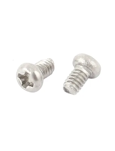 Miniatura 2 de uxcell Tornillos Phillips de cabeza cruzada de acero inoxidable 304 M2 x 0.118 in 60pcs