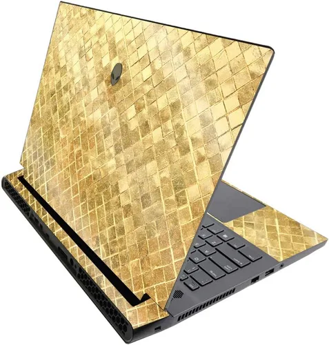 Miniatura 276 de MightySkins - Skin brillante con purpurina para Alienware M17 R3 (2020) y M17 R4 (2021) - Diversión de los años 90 Acabado duradero con purpurina