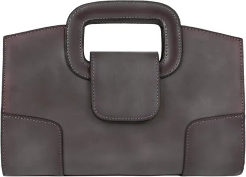 Miniatura 31 de ZLMBAGUS - Bolso de mano para mujer, diseño vintage con solapa y asa, de piel sintética, para llevar al hombro