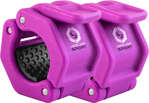 Miniatura 3 de Collar de barra deportiva Lock-Jaw de 1 pulgada, abrazadera de barra de liberación rápida de 1 pulgada o 0.984 in (naranja, 1 pulgada / 0.984 in)