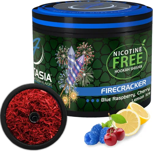 Miniatura 28 de Fantasia Cachimba sin nicotina, sabor a cachimba shisha, lata de 8.82 oz, sin tabaco, sin nicotina, neblina púrpura (uva real)