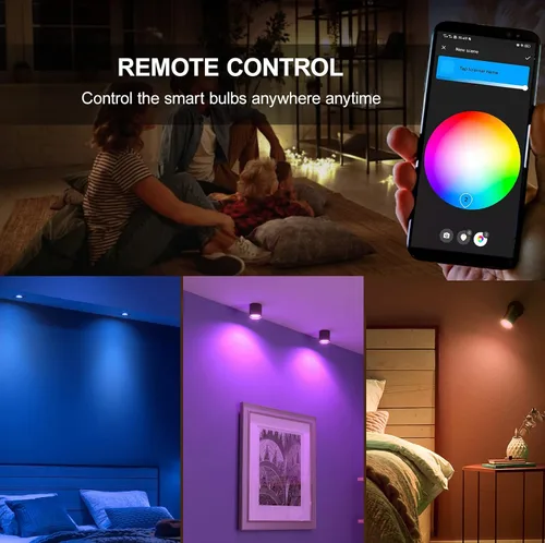 Miniatura 5 de Zigbee - Bombillas inteligentes GU10, compatibles con Hu*e*, Alexa y Google y ConBee (requiere concentrador), 5 W (50 W), bombilla LED WiFi