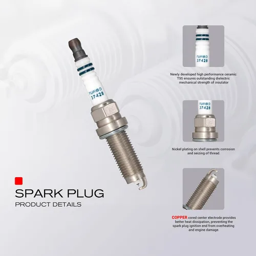 Miniatura 3 de TORCH TORCH13(LD8RBIP) Bujía de iridio platino de repuesto para NGK ILZKAR8G8 ILZKAR8J8SY bujía, para Honda Civic 2016-2021, Accord 1.5T 2018-2023