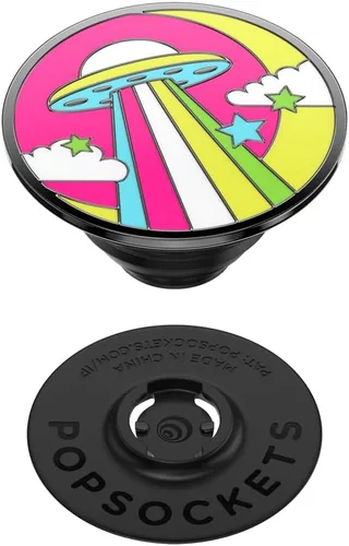 Miniatura 4 de PopSockets - Agarre para teléfono con soporte expandible, agarre adhesivo, esmalte solar PopGrip - Salsa Esmalte en salsa