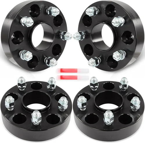 Miniatura 19 de SCITOO 2 espaciadores de rueda de 16.4 x 393.7 ft 1.25 pulgadas con pernos de 14 x 1.5 para Chevy 2016-2024 para Camaro, 2014-2019 para Cadillac