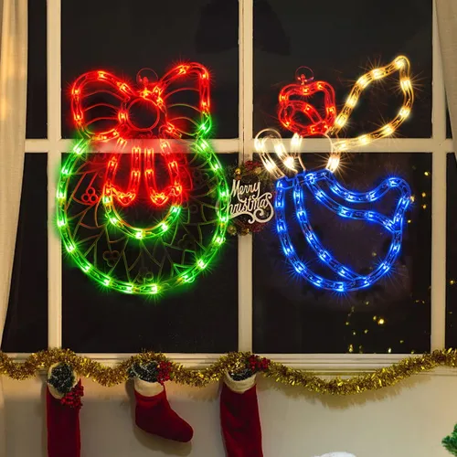 Miniatura 9 de Escultura de Navidad de 50L que incluye: 1 muñeco de nieve, 1 Papá Noel, 1