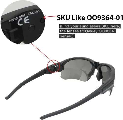 Miniatura 4 de Walleva Replacement Lenses for Oakley Flak Draft - Multiple Options Available