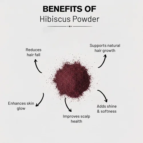 Miniatura 4 de Polvo de hibisco Hibiscus sabdariffa Flower Powder para refrigerante natural y refrigerante y cuidado del cabello