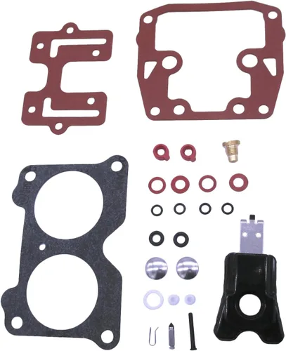 Miniatura 6 de Motor de barco 0439076 439076 777718 390055 392550 398526 435443 434888 439076 433519 Kit de reparación de carburador para Evinrude Johnson OMC V4
