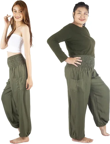 Miniatura 8 de Pantalones bohemios pantalones harem de yoga para mujer para la playa