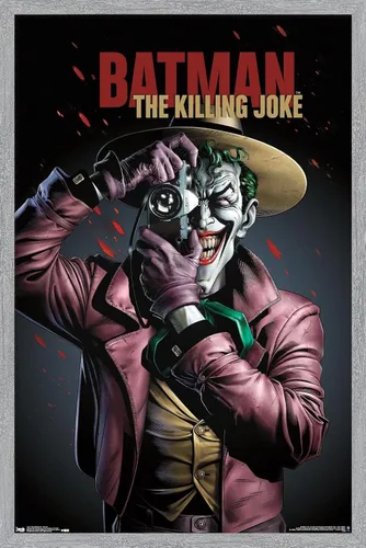 Miniatura 16 de Trends International DC Comics Movie - Póster de pared de arte clave, 14.725 x 22.375 pulgadas, versión enmarcada de madera de granero
