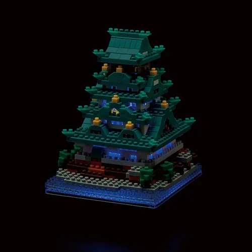 Miniatura 4 de nanoblock - Edificios de fama mundial - Castillo de Osaka, kit de construcción de la serie Sight to See