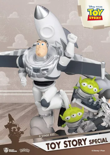 Miniatura 7 de Beast Kingdom Toy Story: Estatua de la serie Ds-032 de Woody & Buzz Deluxe Galaxy Version Ds-032