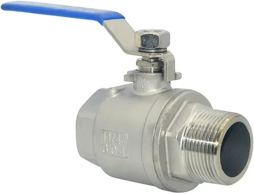Miniatura 10 de DAN SPEED Válvula de bola de puerto completo macho x hembra de acero inoxidable S304 resistente para agua, aceite y gas, 1000WOG (1/2 pulgada)