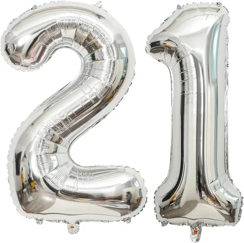 Miniatura 12 de Lovoir Globo verde oscuro de 40 pulgadas con el número 12 del número 21 de gran tamaño gigante, globos de helio verde oscuro para fiesta