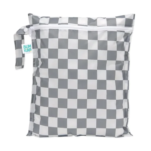 Miniatura 13 de Bumkins Bolsa Húmeda Colgante Impermeable Grande para Bebé, Lavandería, Ropa Sucia, Viajes, Traje de Baño, Pañales de Tela, Piscina, Toallas