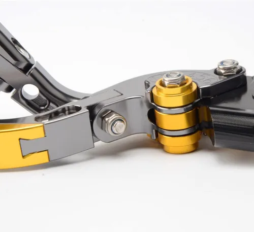 Miniatura 4 de ESPEEDMTC para KTM 390 Adventure ADV 2020-2023 modificado CNC aleación de aluminio longitud ajustable plegable freno palanca de embrague accesorios