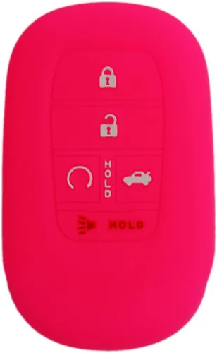 Miniatura 4 de Funda de silicona para llavero de 5 botones para Honda Civic Accord HR-V Sport SI EX EX-L Touring 2022 2023
