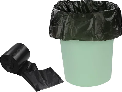 Miniatura 9 de Bolsa de basura de cocina de 10 galones, forros negros para papeleras, 170