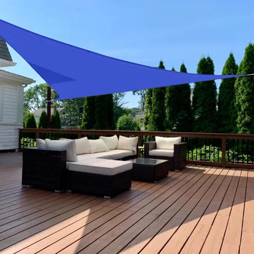 Miniatura 29 de Toldo Quictent de polietileno de alta densidad, 6.53 oz/m², rectangular, para exteriores, 98 % protección UV, kit de herramientas, sombra para patio