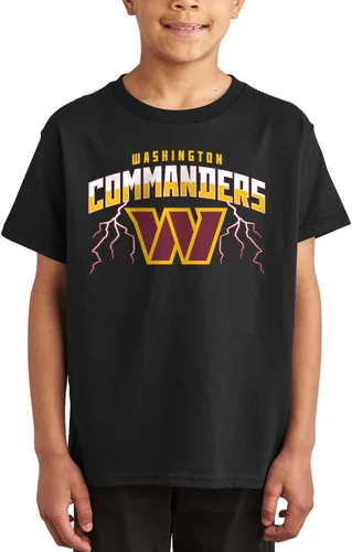 Miniatura 26 de Junk Food Camiseta para niños estándar x NFL Team Lightning con licencia oficial para niños