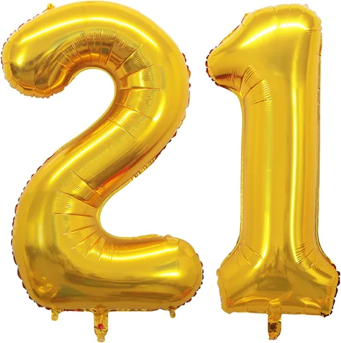 Miniatura 125 de Goer, conjunto de globos de papel aluminio para decoraciones de cumpleaños, globos de las letras de feliz cumpleaños y de números Oro