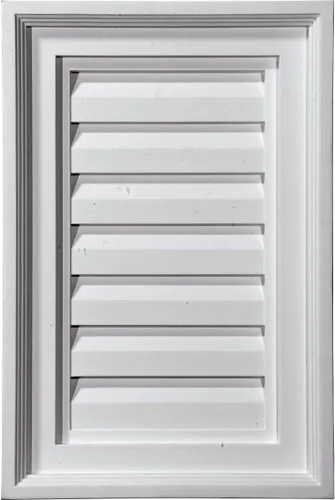 Miniatura 4 de Ekena Millwork - Persiana vertical a dos aguas GVVE12X18D, 12 pulgadas de ancho x 18 pulgadas de alto x 1 7/8 pulgadas profundidad., GVVE12X18F